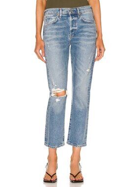 Citizens of Humanity Emerson Slim Fit Boyfriend Jeans in Meadow - 24"